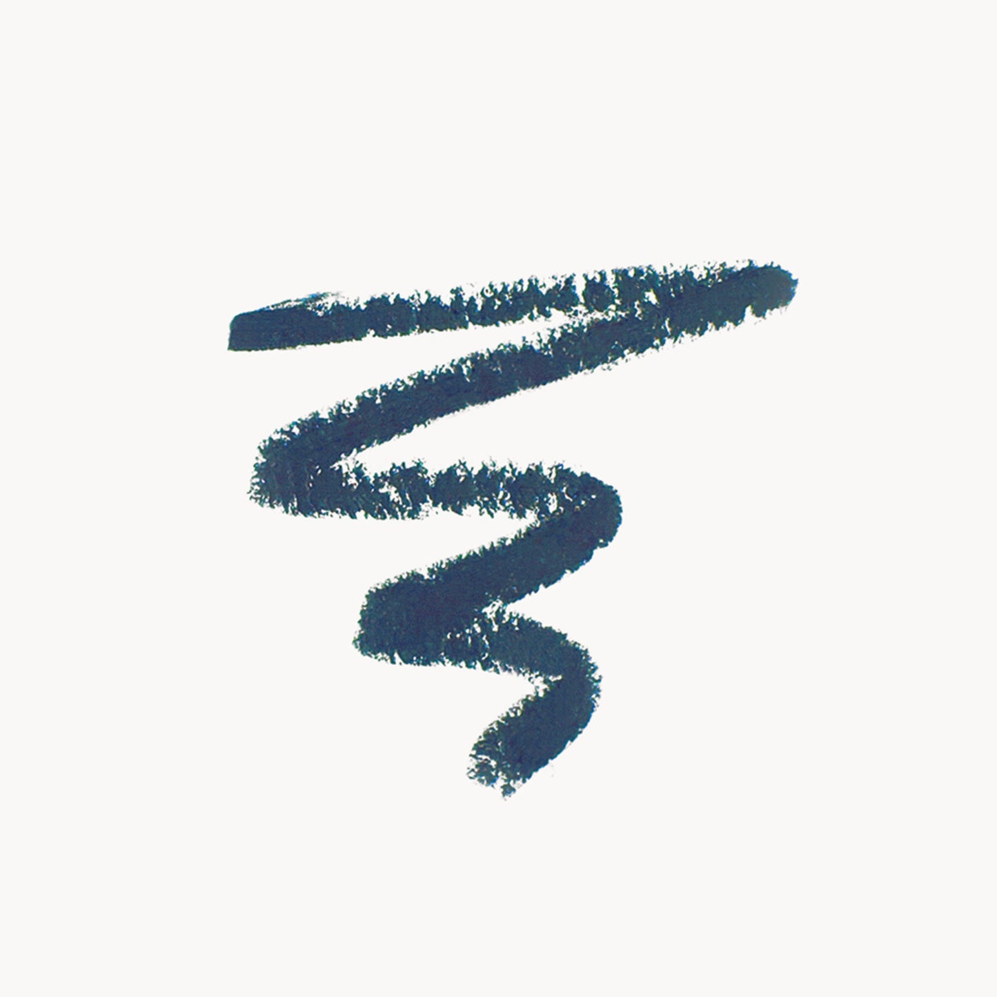 A thick sea blue scribble on a white background