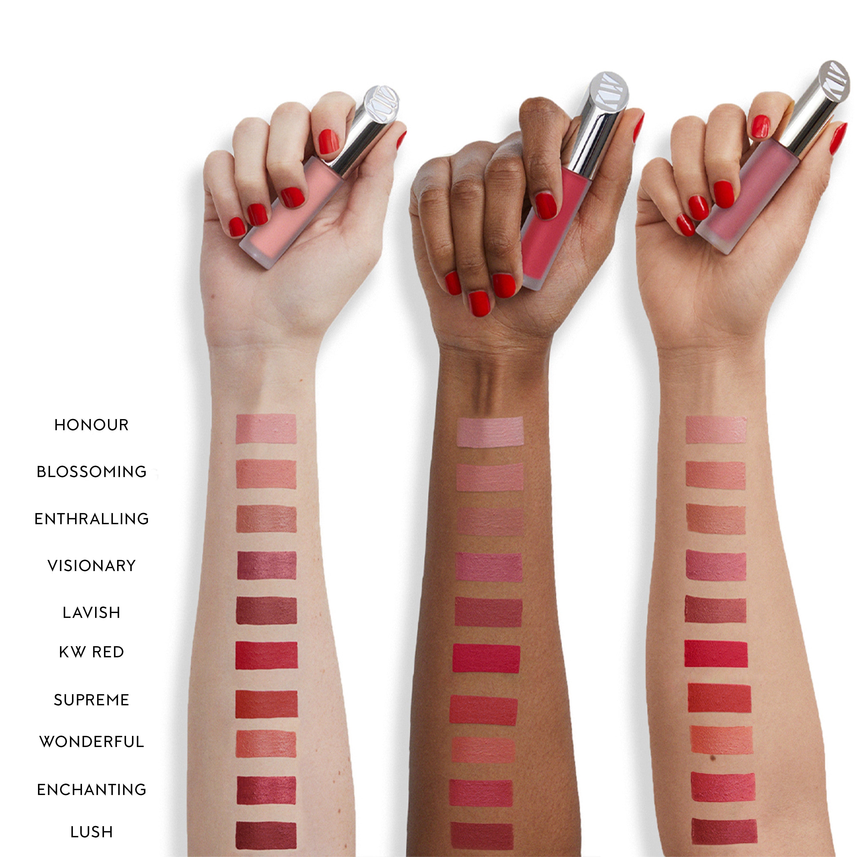 Matte, Naturally Liquid Lipstick / Blossoming