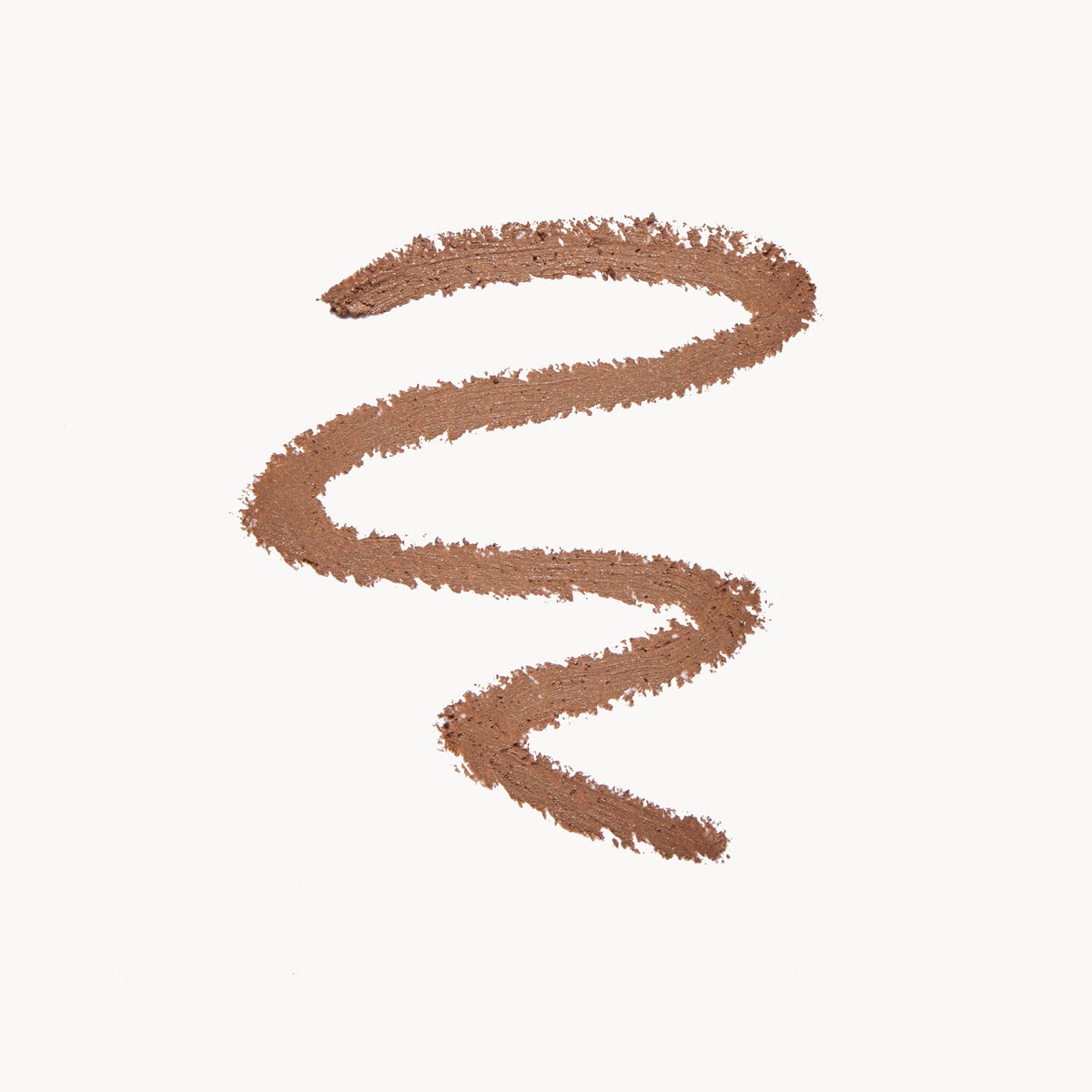 A brow pencil swatch, displaying its blonde color, against a white background.