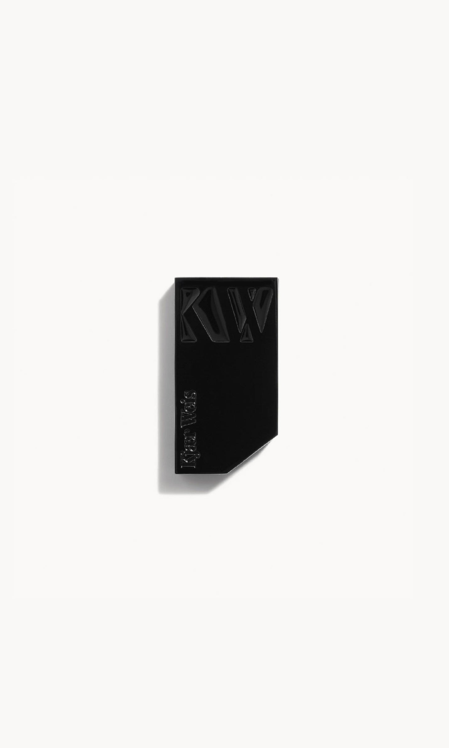 Kjaer Weis lip balm glossy black metal packaging