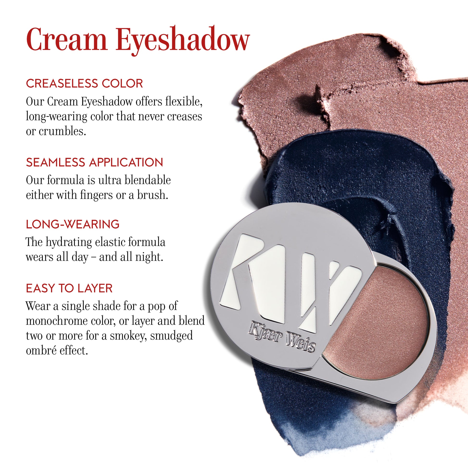 Cream Eye Shadow--Golden – Kjaer Weis