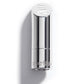 Solid metal lip balm bullet with KW and Kjaer Weis embossed