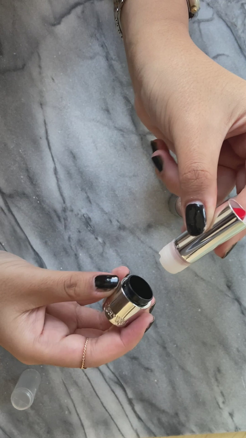 How to refill your Kjaer Weis Lipstick