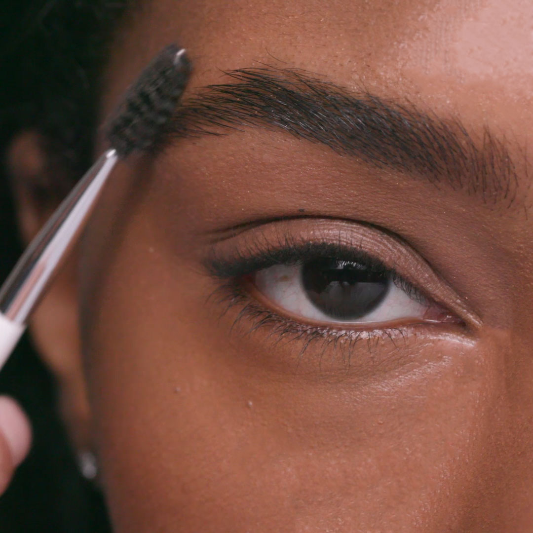 Eye Brushes--Eye & Brow Duo Brush