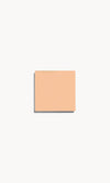Square of light neutral-toned cream foundation on a white background